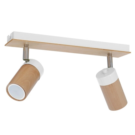 Lampa Sufitowa BARON Biała 2xGU10 Milagro