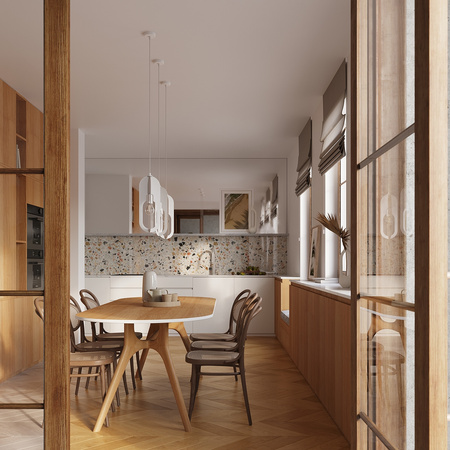 Lampa Sufitowa Wisząca Zwis 3x E27 Nieregularna Biała Nowoczesna Nicus Sollux