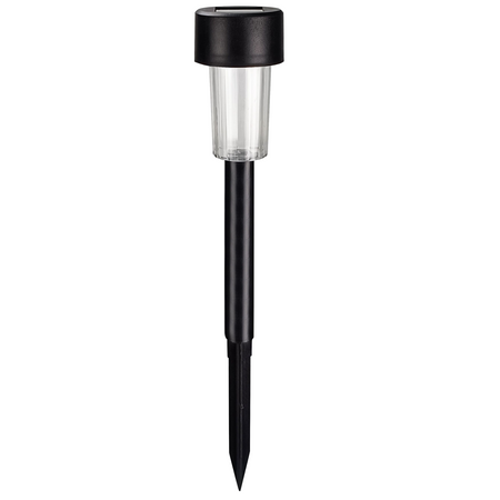 Lampa Solarna Czarna IP44 z Czujnikiem Zmierzchu Stik Sanico Goldlux
