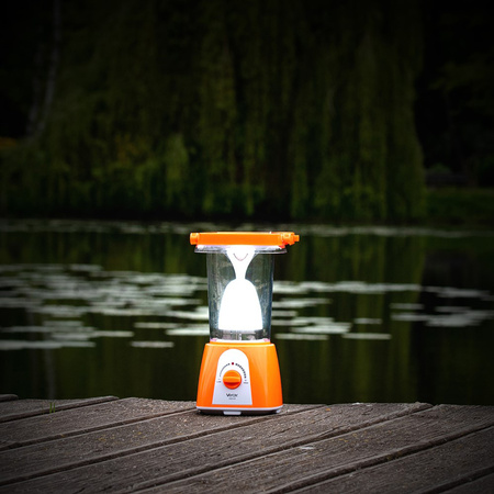 Latarka Akumulatorowa Kempingowa 710lm 6000K Solarna USB Powerbank VA0125 VAYOX