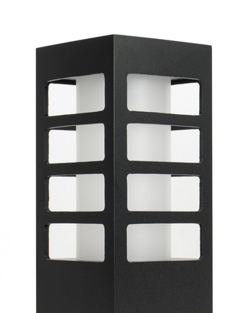 Lampa Ogrodowa Zewnętrzna Stojąca SŁUPEK RADO III 3 BL E27 25cm Su-Ma