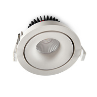 OPRAWA do wbudowania LED KOGE 10W 700lm OKRĄGŁA biała ruch. KOBI