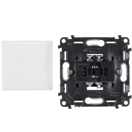 Włącznik Światła Pojedynczy Schodowy Łącznik Wyłącznik LEGRAND VALENA LIFE