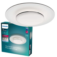 Lampa Sufitowa Plafon LED 30W 3400lm 4000K Czarny Garnet Philips