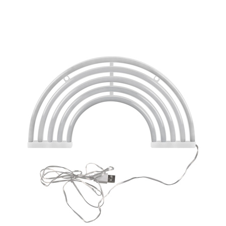 Lampka Dekoracyjna LED Bateryjna 3W Biała Neon Sanico Goldlux