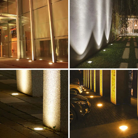 Oprawa Najazdowa Lampa Dogruntowa Wpuszczana GU10 IP65 IK09 Okrągła CATIO 2 LUMILED