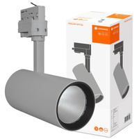 Oprawa LED Reflektor Szynowy 35W 2800lm 4000K Neutralna 3-Fazowy Regulowany Szary Tracklight Ledvance