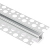 Profil Aluminiowy Podtynkowy Architektoniczny do LED Wpuszczany do Płyt KARTON / GIPS 1m + Przeźroczysty Klosz