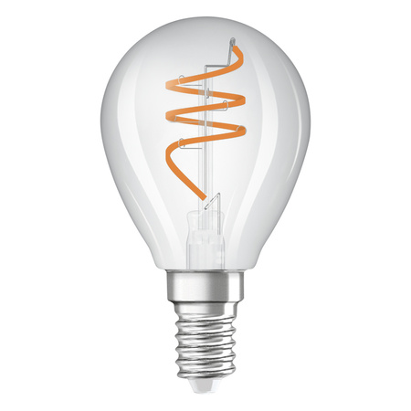 Żarówka LED Dekoracyjna P45 Kula E14 4.6W = 40W 470lm 2700K Ciepła CRI90 300° Filament Ściemnialna Vintage 1906 Osram