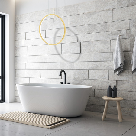 Lampa Wisząca Sufitowa Saturno Złota 28W LED Milagro