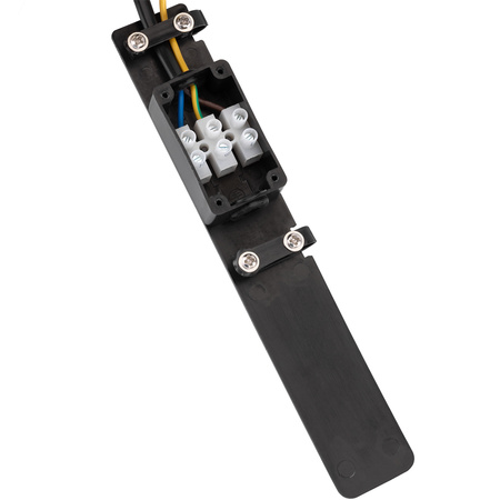 Lampa Ogrodowa Zewnętrzna E27 INOX SŁUPEK 65cm z Czujnikiem Ruchu Lilium LUMILED