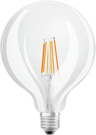 Żarówka LED G124 Kula E27 11W = 100W 1521lm 2700K Ciepła CRI90 300° Filament Ściemnialna SUPERSTAR PLUS CLASSIC Osram