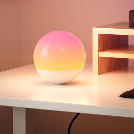 Lampa Ogrodowa Stołowa Naziemna LED KULA CANDY 12cm Wielokolorowa RGB