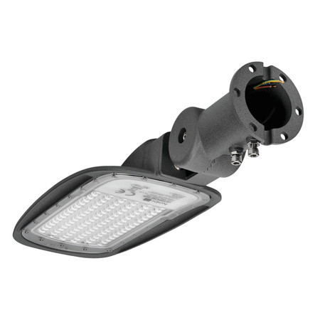 Lampa Uliczna LED Przemysłowa Oprawa Drogowa 100W 14000lm 4000K Neutralna IP66 IK08 Szara Vespa Kobi
