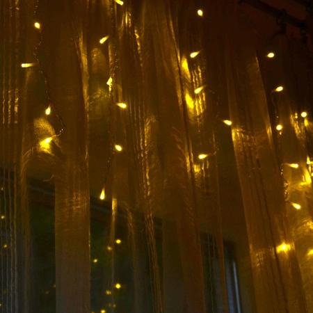 Kurtyna Świetlna LED 1W 2700K Ciepła 360° Przezroczysta Estella Sanico Goldlux