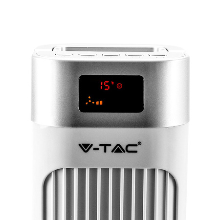 Wentylator wieżowy 55W LED Z wyświetlaczem temperatury i pilotem 92 cm VT-5536 V-TAC