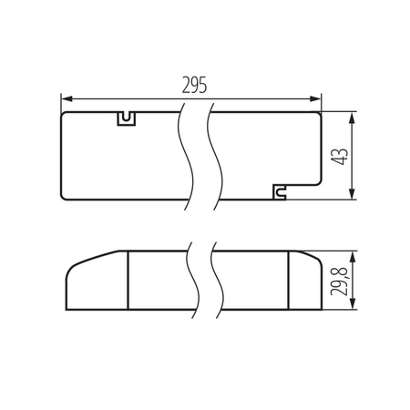 Zasilacz Elektroniczny Stałonapięciowy do Oświetlenia LED 100W 24V KANLUX