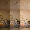 3x Oprawa Podtynkowa Wpuszczana LED 5W 550lm 4000K Neutralna Ruchoma Okrągła Czarna Ściemnialna 3-STEP SceneSwitch Cilantro Philips