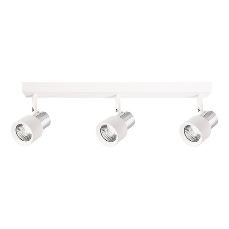 Lampa Sufitowa CINO 3xGU10 Biały Chrom Milagro