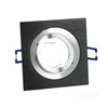 Oprawa Podtynkowa GU10 Halogenowa Wpuszczana Spot Oczko Czarna Kwadratowa Kobi