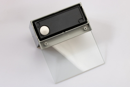 Lampa Ogrodowa LED Podświetlany Numer Domu Kinkiet Elewacyjny DOOR 6W IP54 Srebrna Volteno