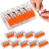Szybkozłączka Elektryczna na Drut 5x4mm 5 Torowa 32A 450V 10 Szt Lumiled