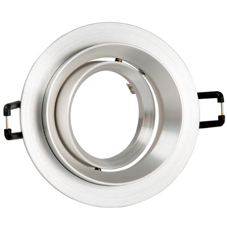 Oprawa Podtynkowa Punktowa Spot MR16 Srebrna 12V LIKA Sanico Goldlux