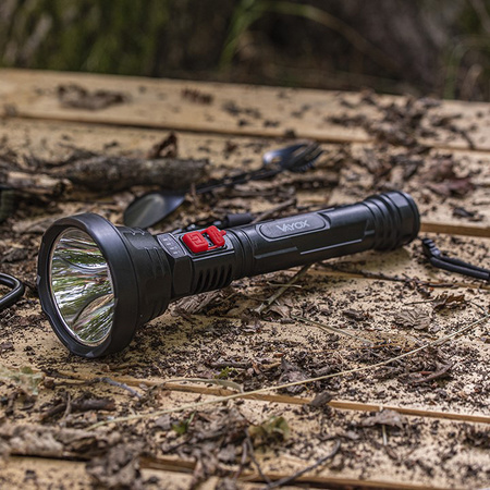 Latarka Ręczna Lampka LED Akumulatorowa Klasyczna USB VA0074 Vayox