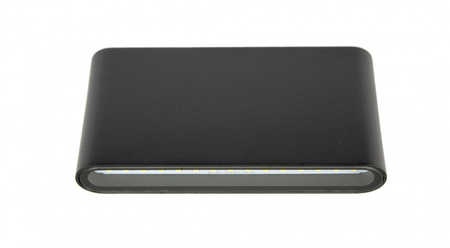 Lampa Ogrodowa Zewnętrzna Elewacyjna KINKIET LED Slim M1016 BL 11W 1250lm 3000K Ciepła Su-Ma