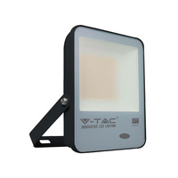 Naświetlacz LED 100W 10000lm 4000K IP65 Czarny z czujnikiem zmierzchu Samsung Chip VT-117 V-TAC