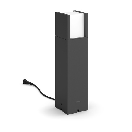 Lampa Ogrodowa Zewnętrzna SŁUPEK 40cm LED 6W 600lm 2700K IP44 Low Voltage 12V Philips