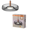 Lampa Sufitowa Wisząca 18.5W 1160lm 3000K Ciepła 110° Czarna Decor Mesh Osram