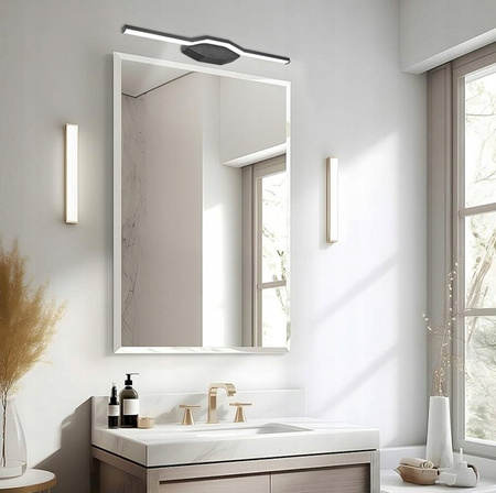 Kinkiet Ścienny LED Lampa Natynkowa 10W 1340lm 4000K Neutralna 110° Czarny Mila Masterled