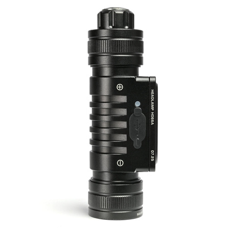 Latarka Czołowa LED 3 Barwy Światła 20W 2000lm 5000K Czarna IP67 Videx