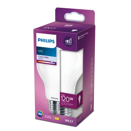 Żarówka LED E27 A67 13W = 120W 2000lm 4000K Neutralna FILAMENT LED Classic Philips