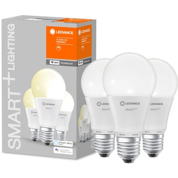 3PAK Żarówka LED E27 A60 9,5W 1055lm 2700K Ciepła LEDVANCE SMART+ WiFi Ściemnialna