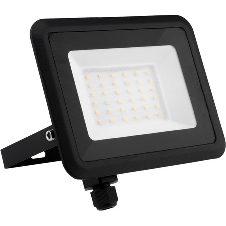 Naświetlacz LED 30W 2550lm 4000K IP65 Czarny SOLAS