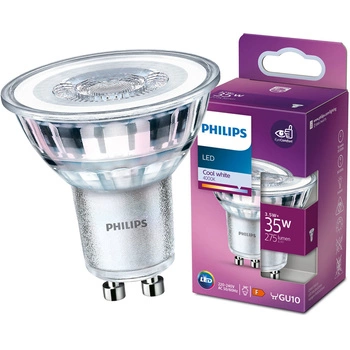 Żarówka LED GU10 3,5W = 35W 275lm 4000K Neutralna 36° reflektor punktowy PHILIPS