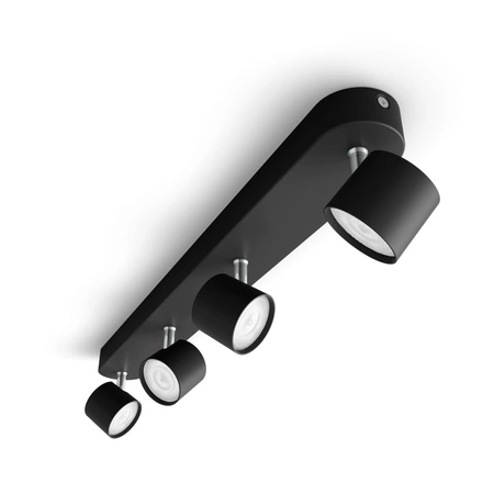 Lampa Sufitowa Reflektor LED 18W 2000lm 2700K Czarna Star Philips