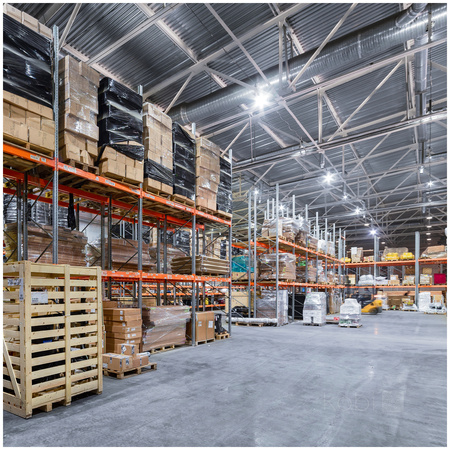 Oprawa Przemysłowa Lampa LED High Bay 200W 28000lm 4000K Neutralna Czarna IP66 IK10 Rio Pro Kobi