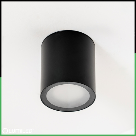 Oprawa Natynkowa Tuba Lampa Ogrodowa Zewnętrzna GU10 LED IP54 Okrągła 95mm RONDE LUMILED