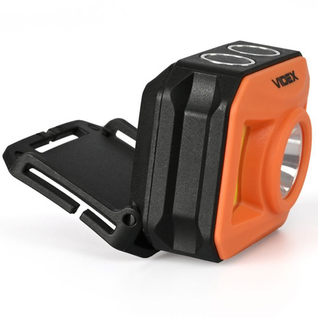 Latarka Czołowa Akumulatorowa LED 5W 400lm 8 Trybów Pracy USB-C Wodoszczelna IP65 Videx