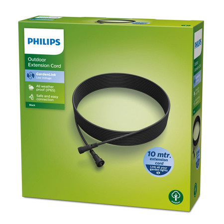 Przedłużacz Przewód 10m IP65 do Lamp Zewnętrznych Low Voltage Philips