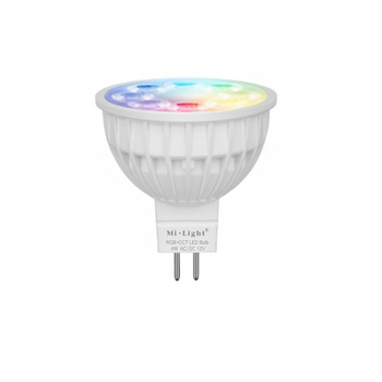 Żarówka LED GU5.3 MR16 4W 280lm CCT RGB 12V MI-LIGHT Wi-Fi - FUT104