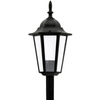 Lampa Ogrodowa Stojąca Latarnia Zewnętrzny 1xE27 Słupek 96cm Grafit