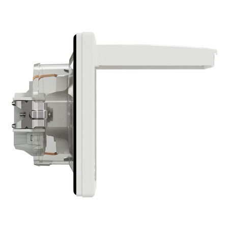 Gniazdo Pojedyncze z Ramką IP44 Jednokrotne z Klapką SCHNEIDER ASFORA