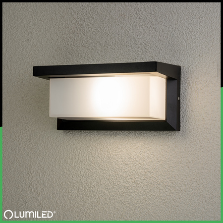 Lampa Ogrodowa Kinkiet Elewacyjny E27 Prostokątny LEVIS LUMILED