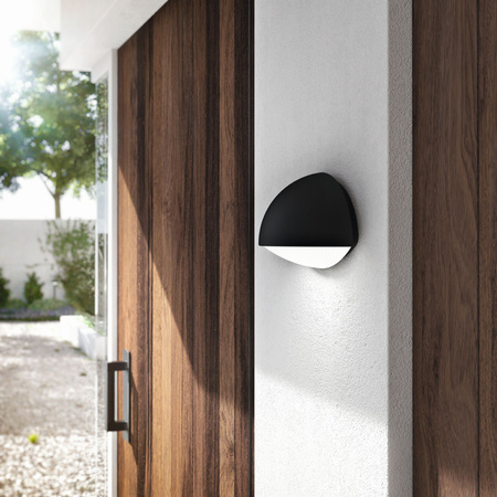 Kinkiet Ogrodowy Lampa Elewacyjna Zewnętrzna LED 3W 270lm 2700K IP44 Antracyt Dust Philips