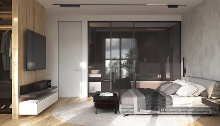 Reflektor Szynowy Lampa do Szynoprzewodów 1-fazowy LED 15W 770lm 4000K Neutralna Czarny Nowoczesna LVM LINE 10650 Nowodvorski