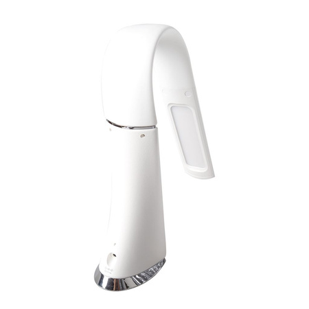 Lampka biurkowa LED GALA 6W Biała z wyświetlaczem IP20 Tworzywo sztuczne Milagro